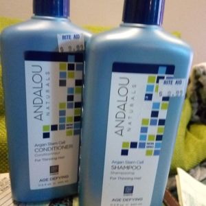 61) Andalou Naturals shampoo and conditioner. NWT
